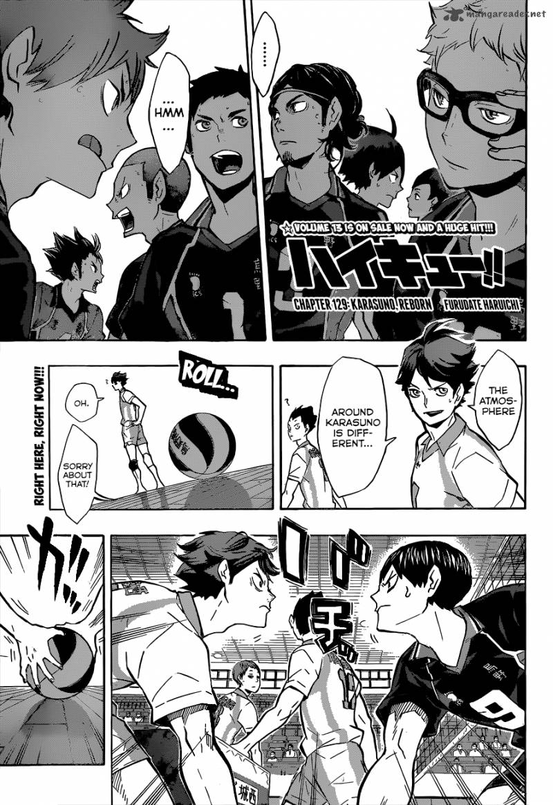 Chapter 129 - Karasuno Reborn Image(2)