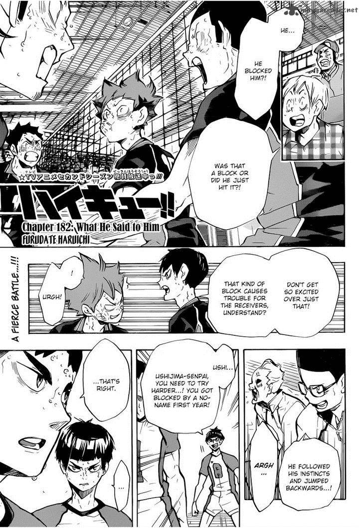 Chapter 182 - What He Said to Him Image(1)