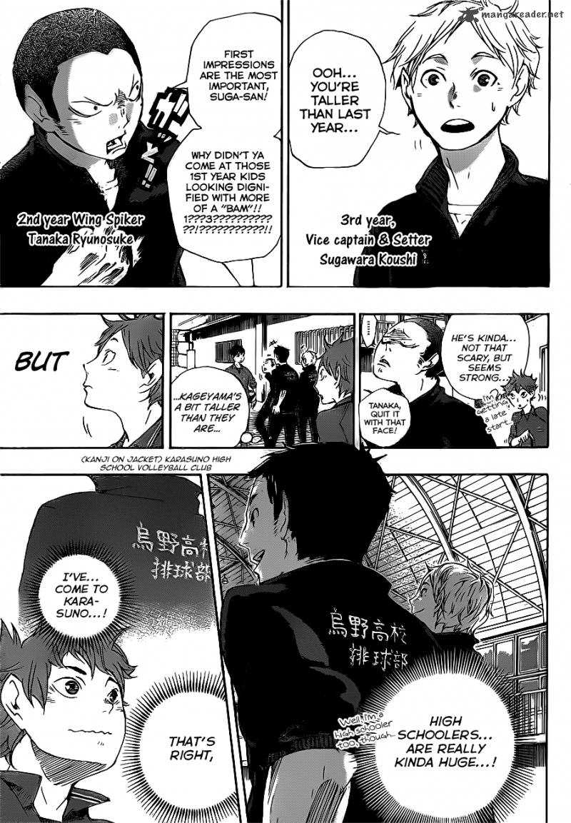 Chapter 2 - Karasuno High School's Volleyball Club Image(11)