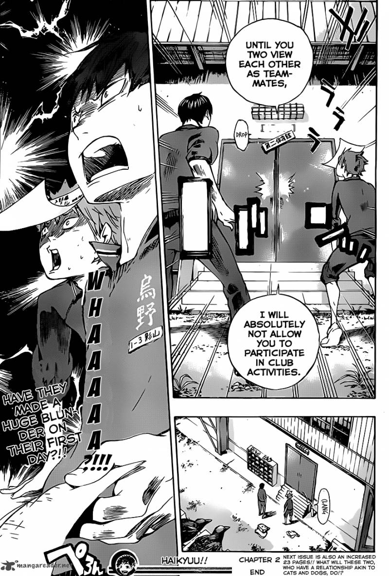 Chapter 2 - Karasuno High School's Volleyball Club Image(26)