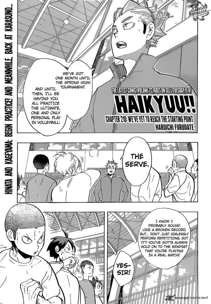 Chapter 210 - We've Yet to Reach the Starting Point Image(1)