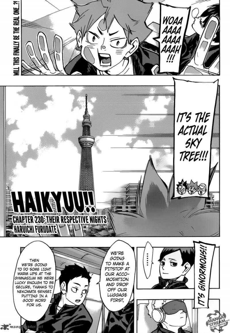 Chapter 230 - Their Respective Nights Image(1)