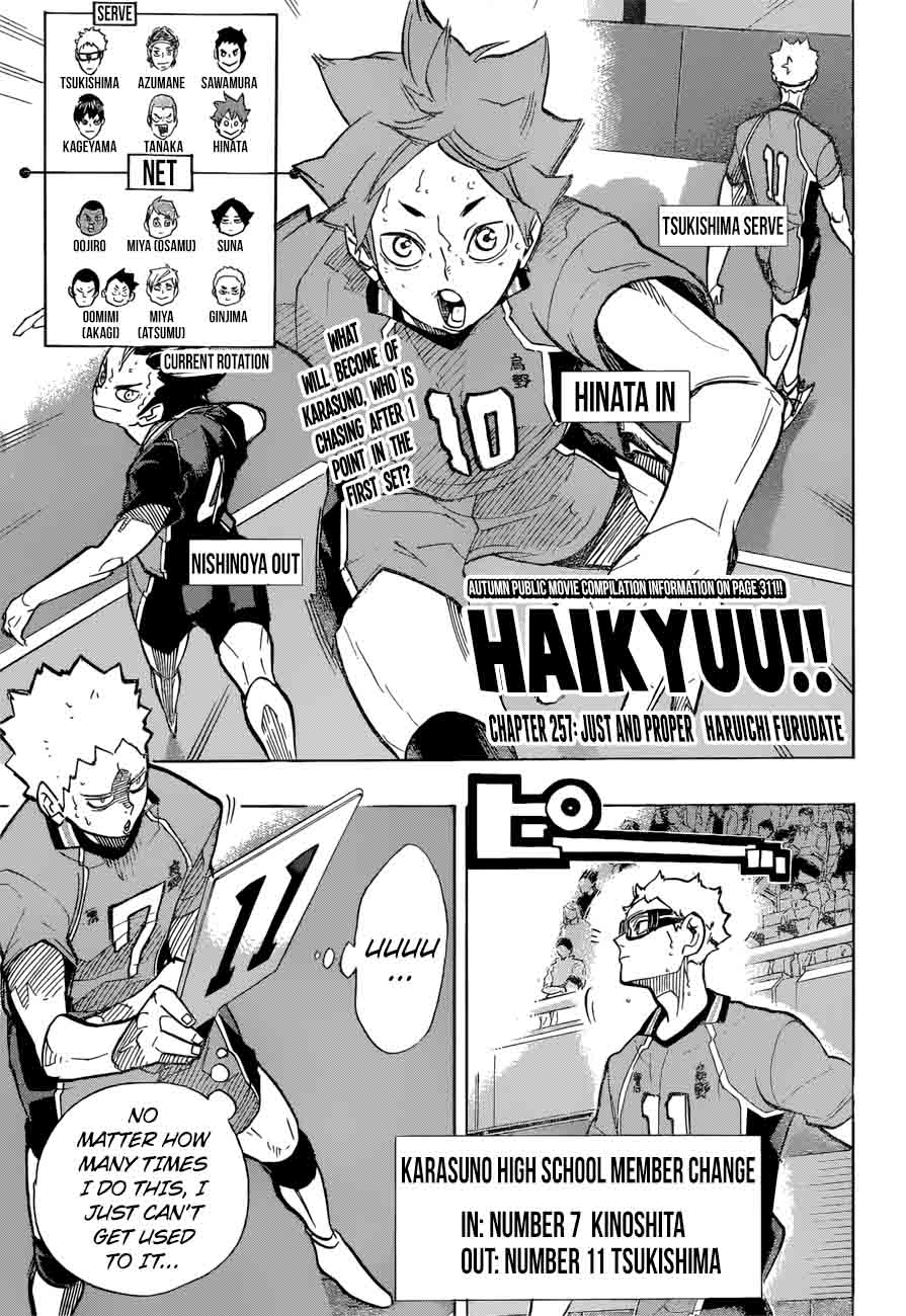 Chapter 257 - Just and Proper Image(1)