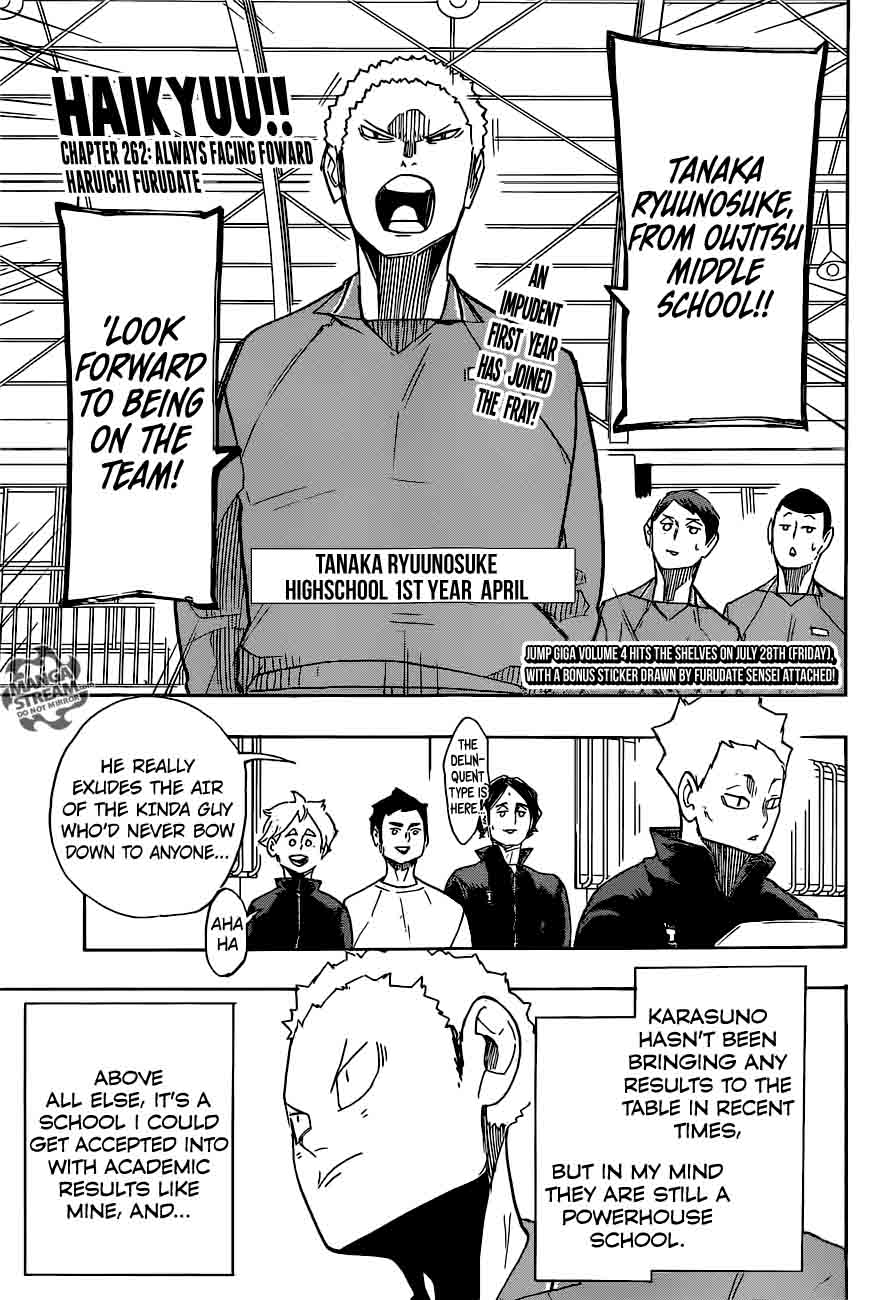 Chapter 262 - Always facing forward Image(1)