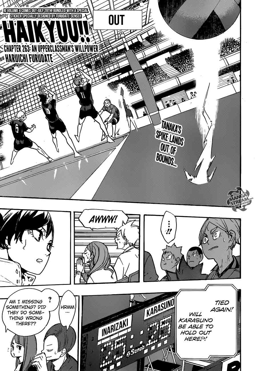 Chapter 263 - An Upperclassman's Willpower Image(1)