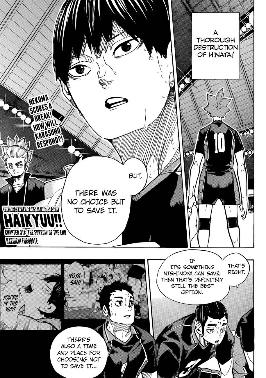 Chapter 311 - The sorrow of the end Image(1)