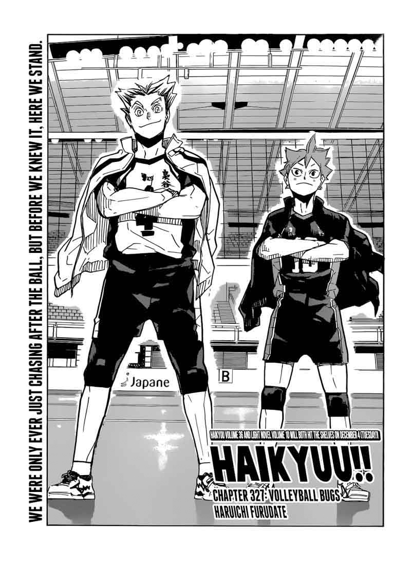 Chapter 327 - Volleyball Bugs Image(1)