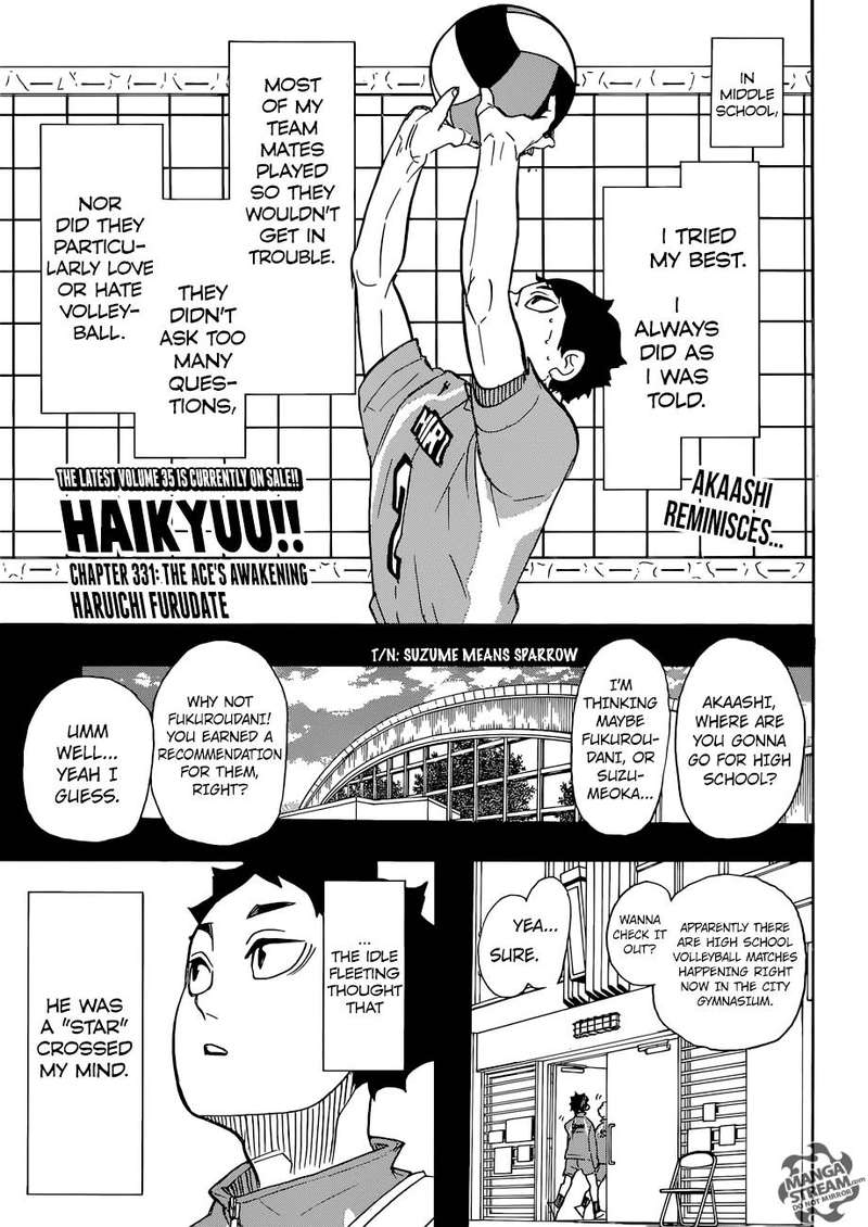 Chapter 331 - The Aces Awakening Image(1)